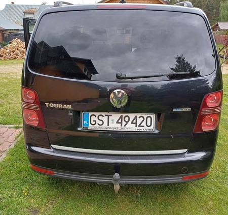 Volkswagen Touran cena 18800 przebieg: 260000, rok produkcji 2008 z Złotów małe 137